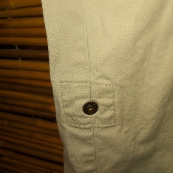 OhMamma! M Cargo Khaki Maternity Pants - Picture 4 of 6